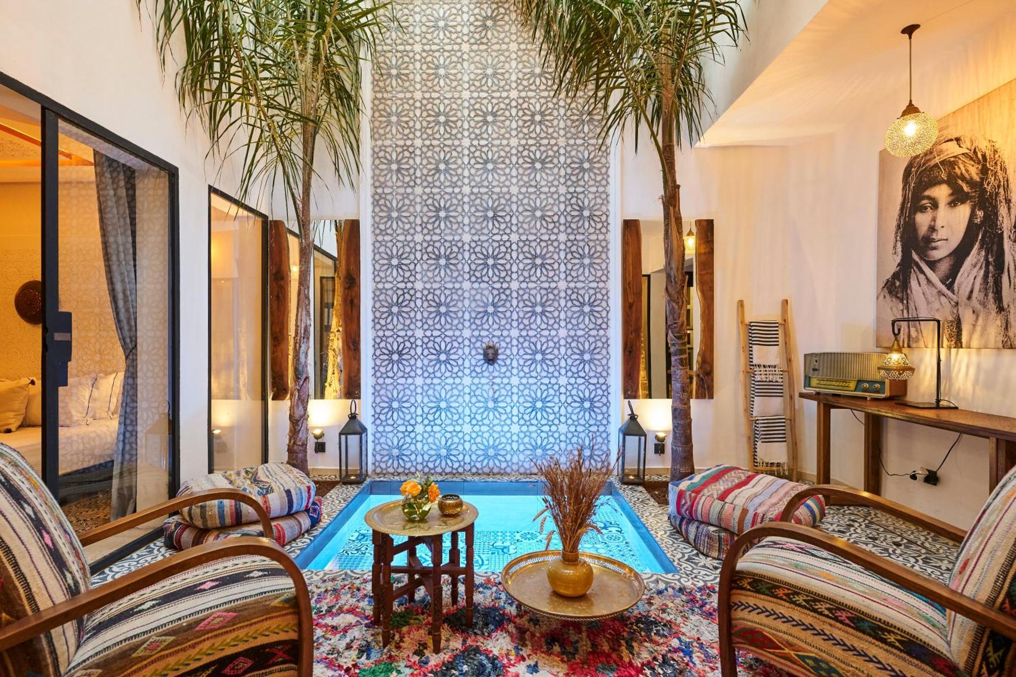 Riad Miloud En Exclusivite 10 P Au Coeur De La Medina Marrákes Kültér fotó