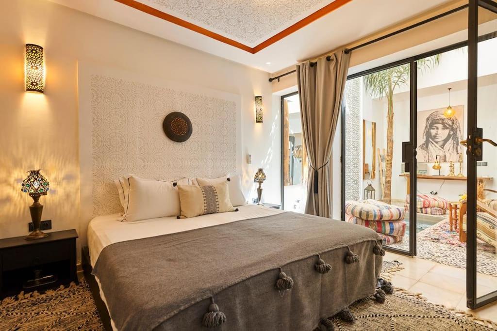 Riad Miloud En Exclusivite 10 P Au Coeur De La Medina Marrákes Kültér fotó